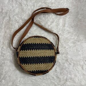 Jewell by Thirty-One Woven Small Crossbody Bag
